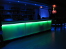 American bar della Capannina illuminato con le strisce a led RGB cambiacolore