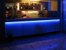 American bar della Capannina illuminato con le strisce a led RGB cambiacolore